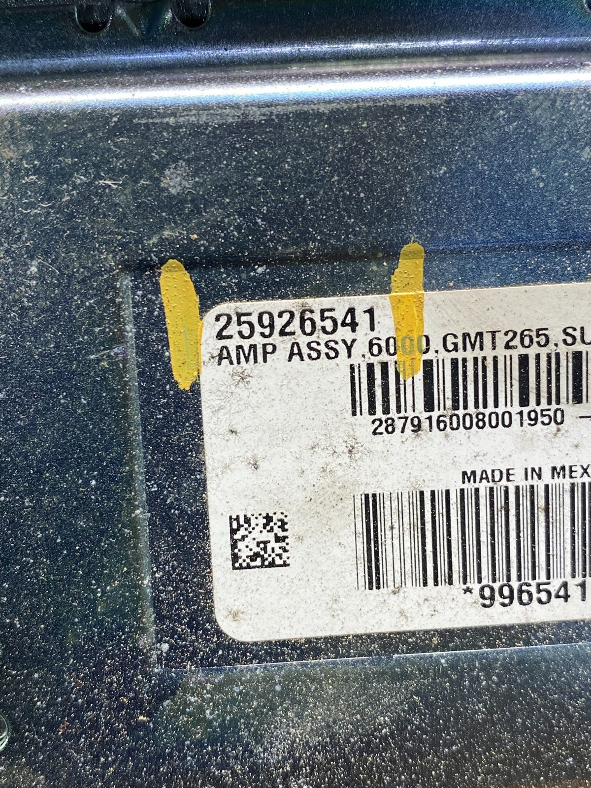 2007 - 2009 Cadillac SRX Stereo Audio Radio Amplifier Module AMP AG7024 DG2