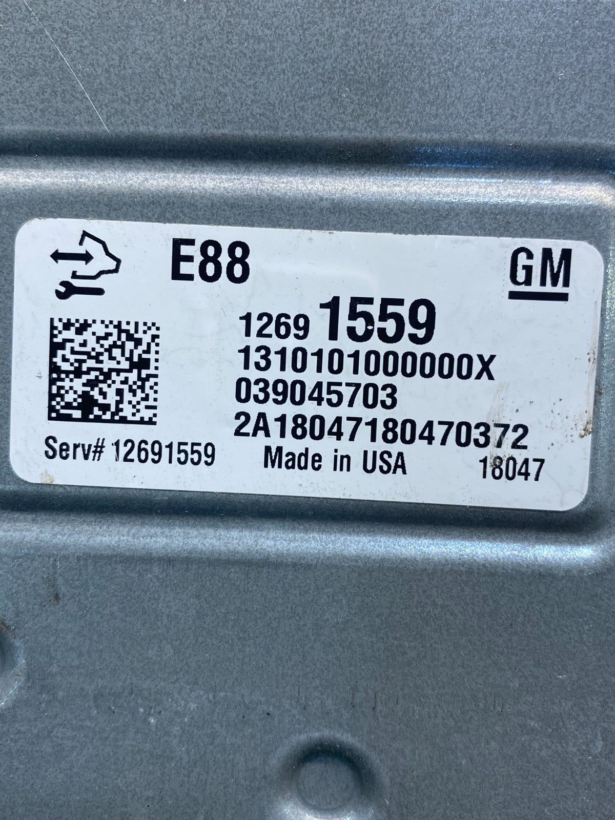 2018 Chevrolet Malibu Verano Ecu Engine Control Module Unit Ecm ag1730 DG2