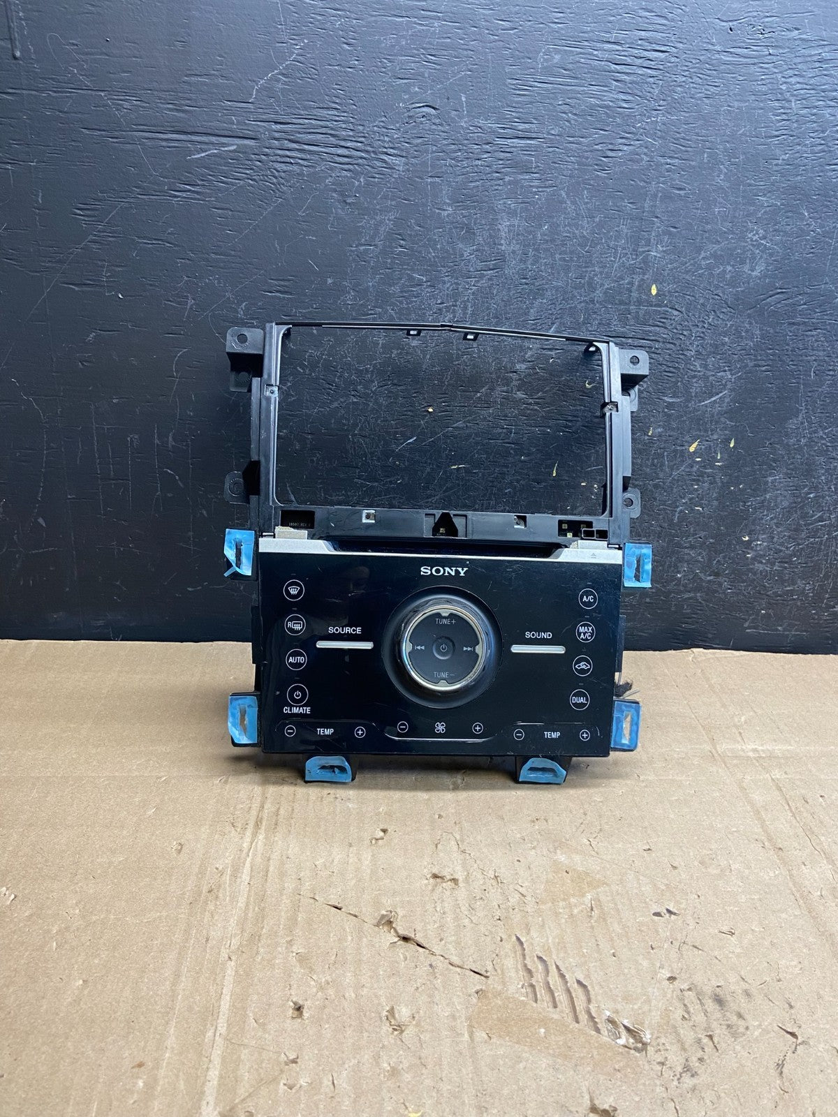 2011-2014 Ford Edge Heater Climate Control Sony Radio CD Control Dash af2581 DG0