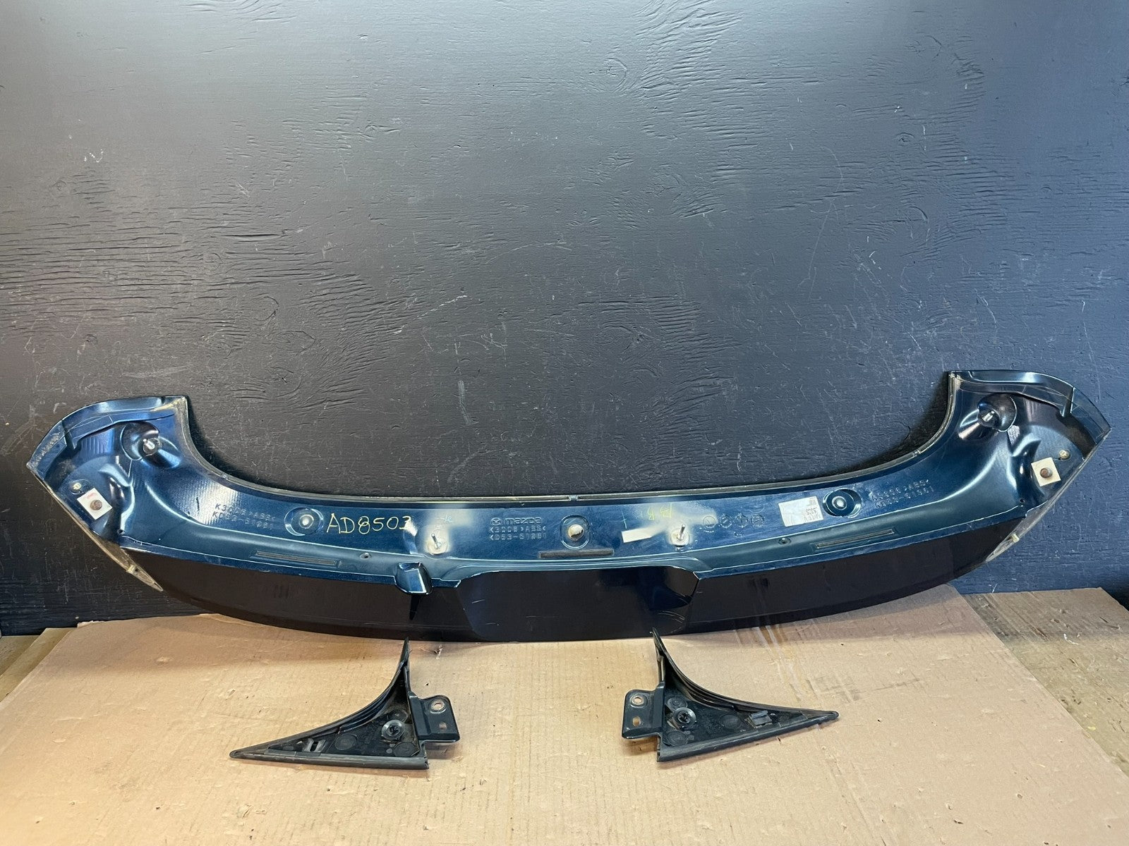 2004 to 2008 Mazda 6 Rear Trunk Lid Tail Gate Lift Gate Spoiler ad8503 DG4