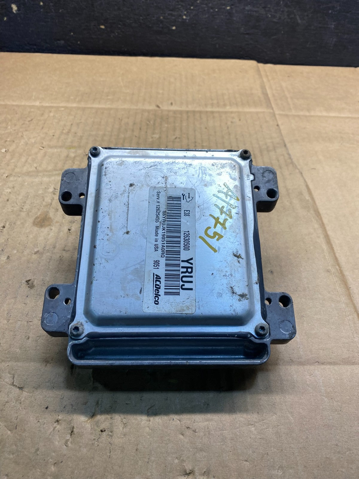 2009 Chevrolet Silverado Engine Control Module ECM ECU AI7751 DG1