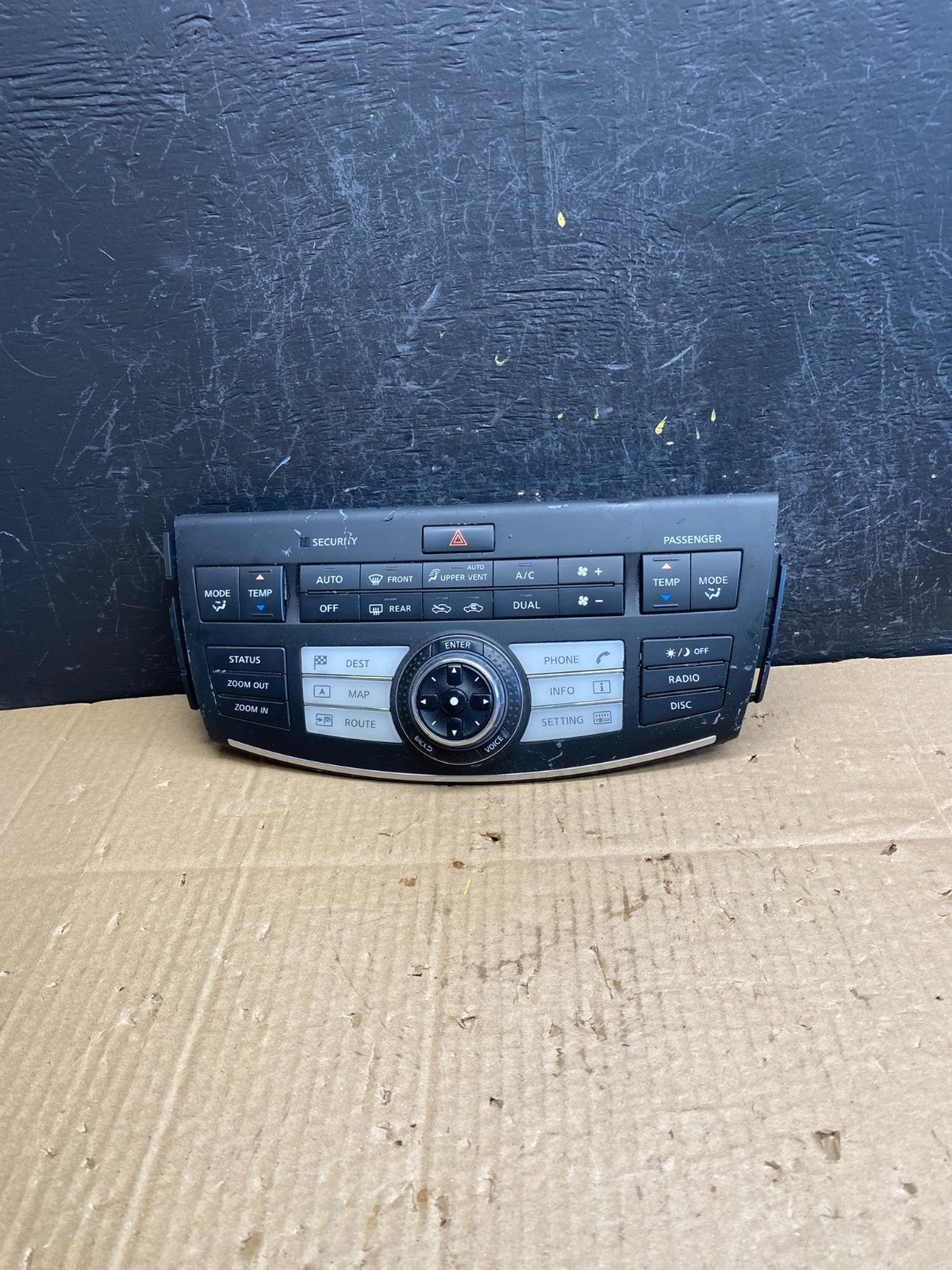 2006 to 2007 Infiniti M35 Climate Control Hvac Heater A/C AC AD1922 DG0