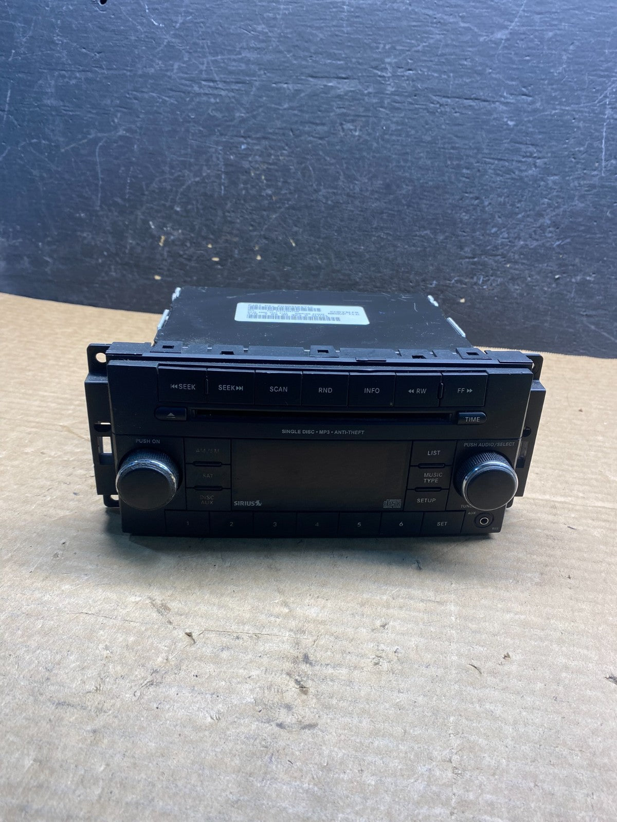 2007-2012 Chrysler Dodge Jeep Ram Radio CD MP3 AUX Receiver Af7832 DG0