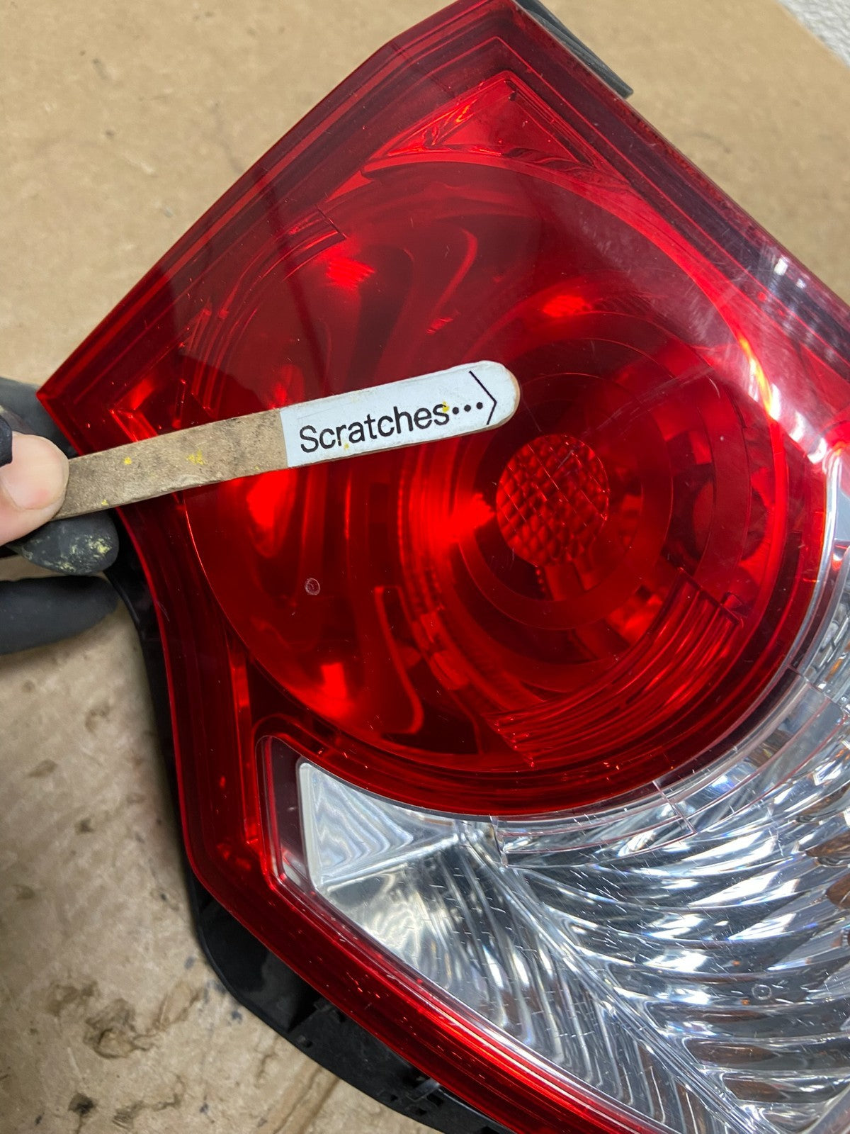 2009 2010 Acura Tsx Sedan Right Passenger Rh Side Tail Light Oem AA51734