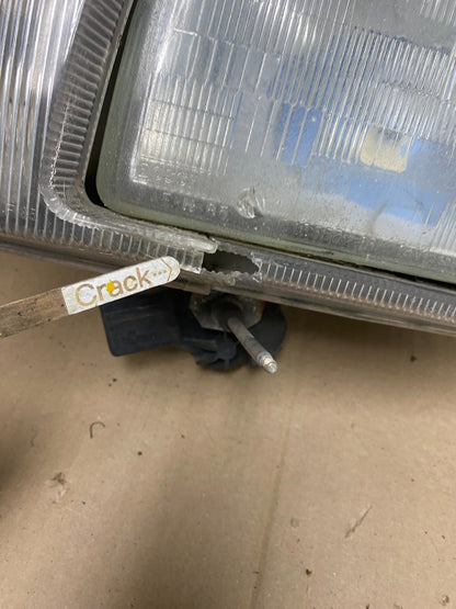 1986 to 1991 Mercedes-benz W126 Left Driver Side Halogen Headlight U6554 DW6