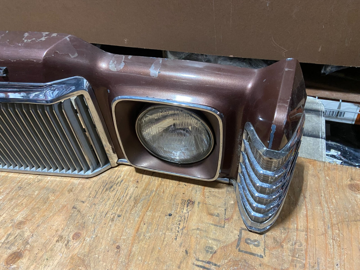 1975 to 1997 Mercury Monarch Front Headlight Header N3258 C2