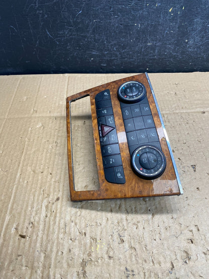 2007-2012 Mercedes X164 GL350 GL450 Climate Control Bezel Wood Switch AC9643 DG2