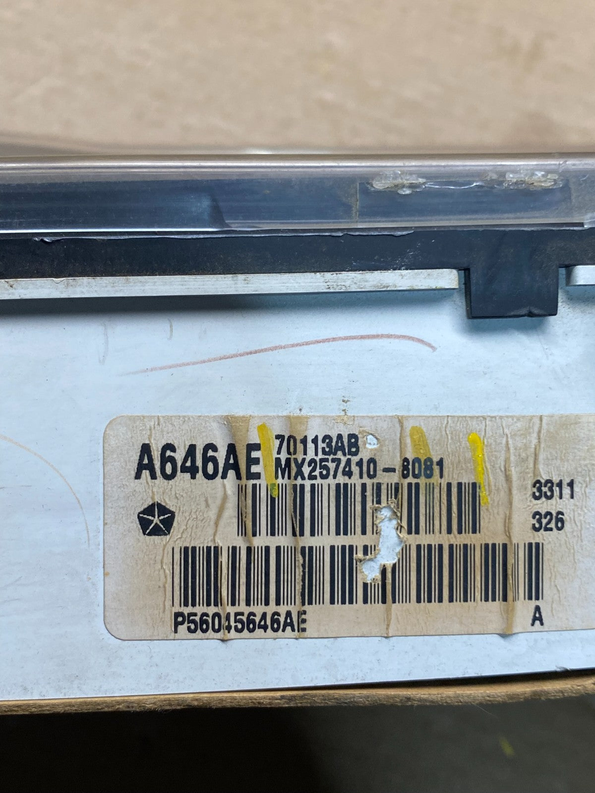 2001 2002 2003 Dodge Durango Speedometer Instrument Cluster Gauge OEM y2110 DG6