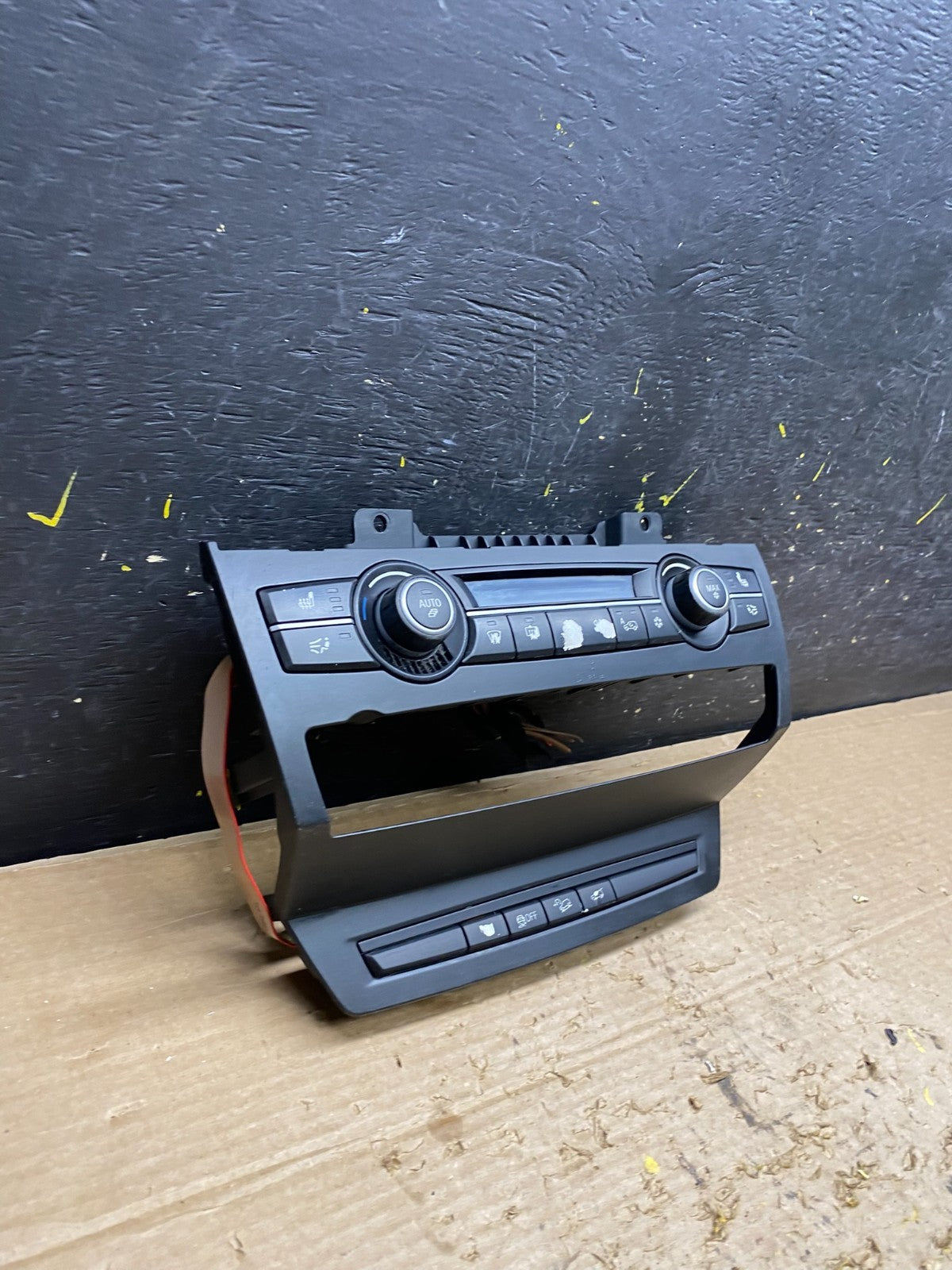 2007-2013 Bmw X5 AC Heater Climate Control Temperature Panel Trim Oem x1465 DG2