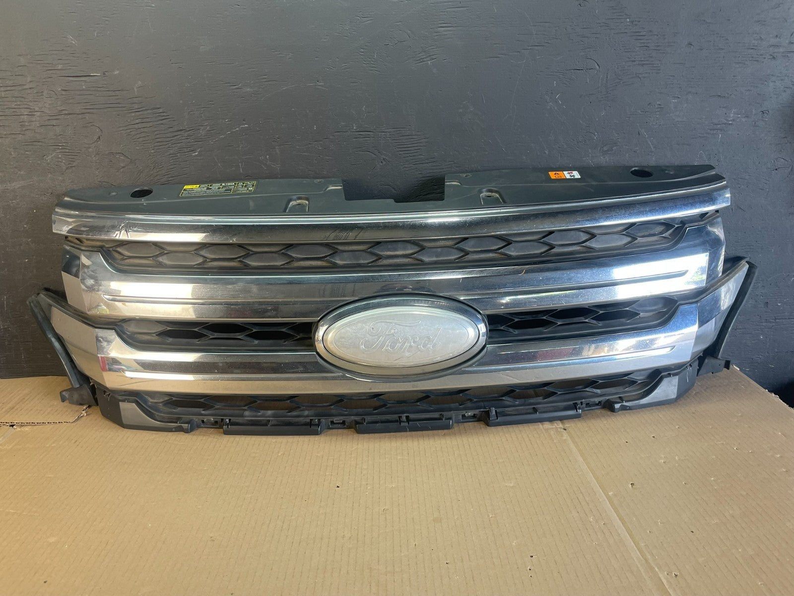 2011 2012 2013 Ford Edge Front Upper Chrome Grille Grill ae3537 DG0