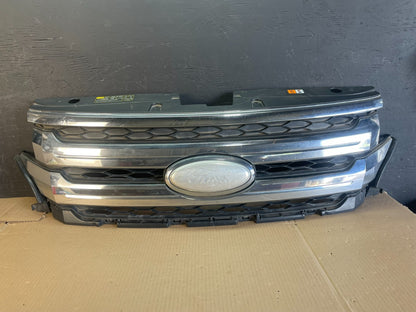 2011 2012 2013 Ford Edge Front Upper Chrome Grille Grill ae3537 DG0