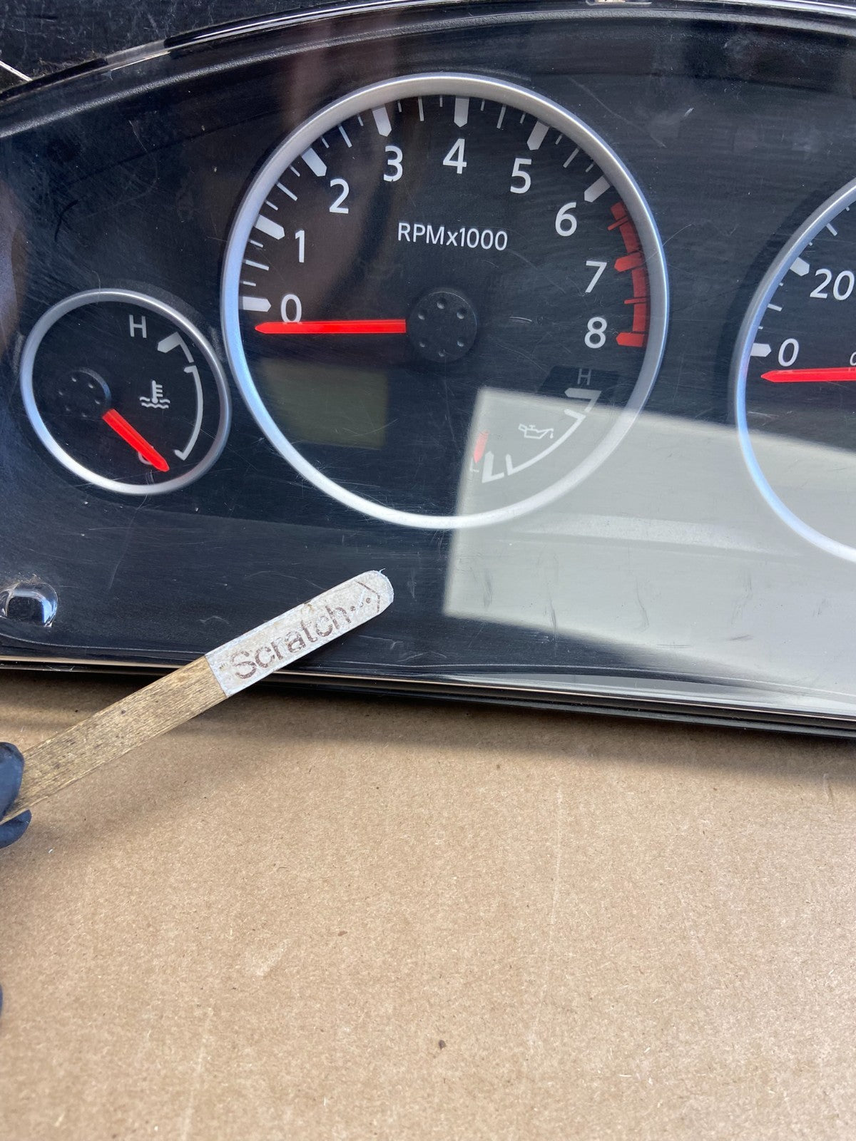 2007-2008 Nissan Pathfinder Xterra Cluster Speedometer Instrument OEM AB1816 DG3