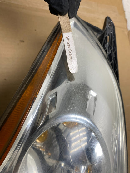 Sedan 2010 2011 2012 Nissan Altima Headlight Right Passenger Rh AH2867 DW4
