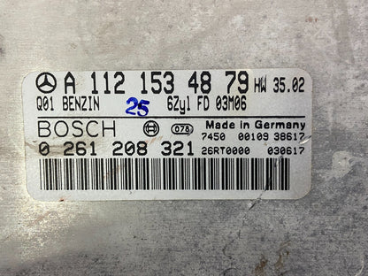 1999 to 2005 Mercedes E320 CLK320 Engine Control Unit ECU Module AF9088 DW2