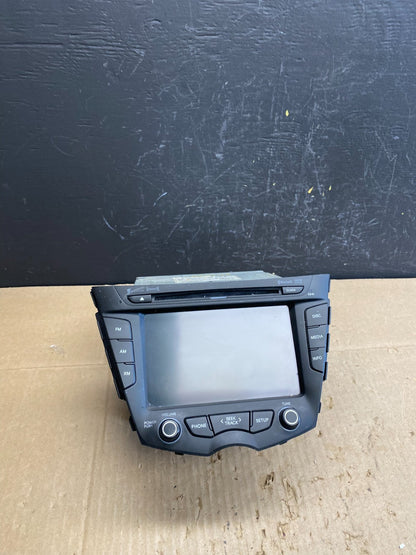 2012 - 2014 Hyundai Veloster Radio Receiver Display Screen 96560-2v720 AB9648 DG0