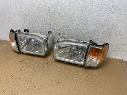 1999-2004 Nissan Pathfinder Left+Right Side Set Halogen Headlights AH8022 LK2