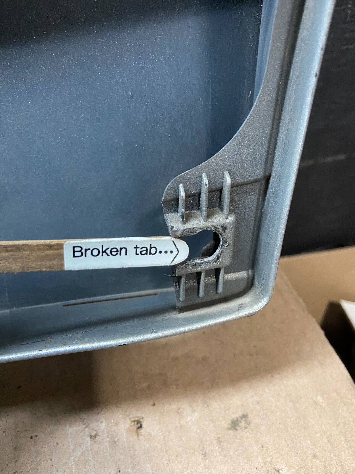 2007 2008 2009 Acura RDX Rear Trunk Panel Moulding E4708 OEM DG111