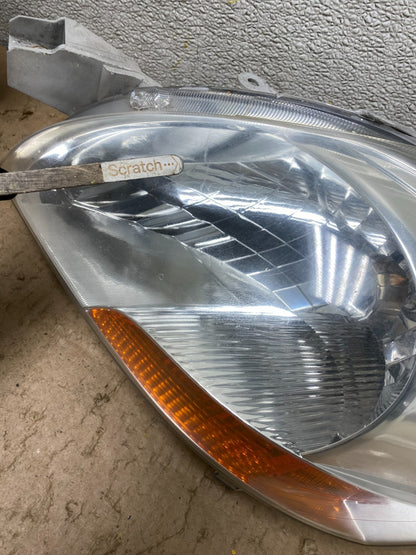 2007 2008 2009 Toyota Yaris Left+Right Halogen Headlights Oem W3693 DW4