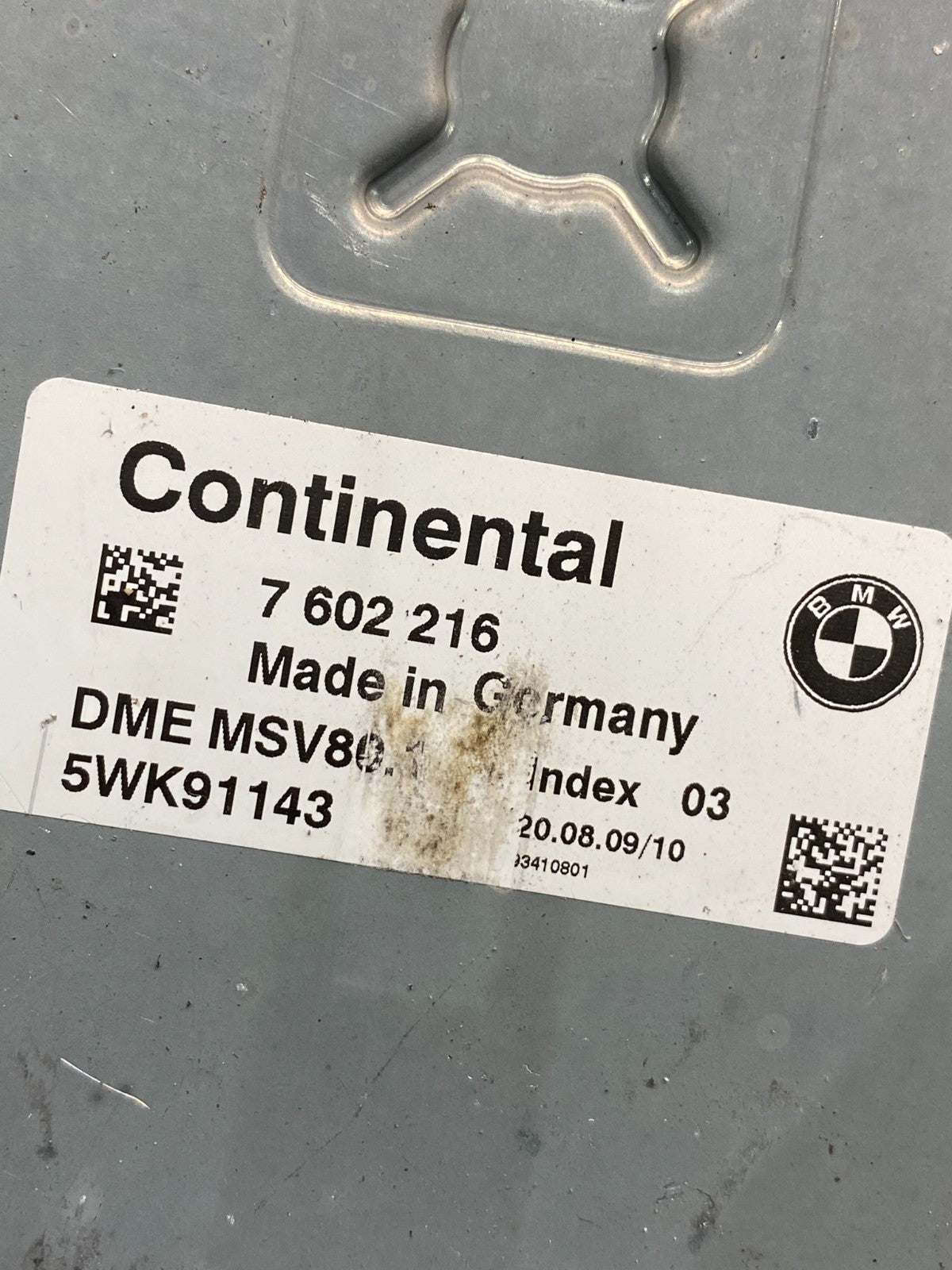 2007 - 2011 BMW 328i 528i E90 ECM ECU Engine Computer 7602216 ai7536 DG2