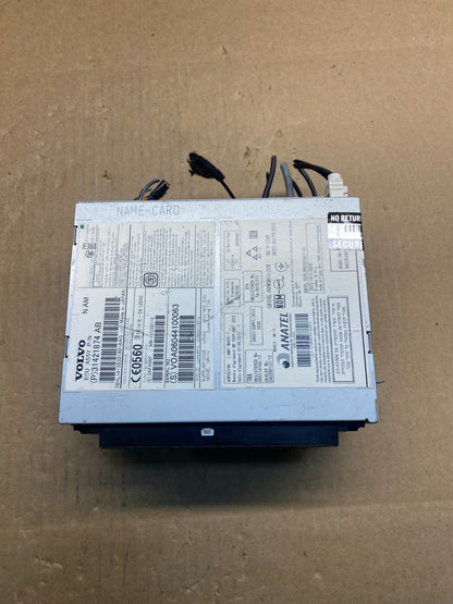 2014 2015 Volvo S60 CD Player Radio Head Unit ag7381 DG3