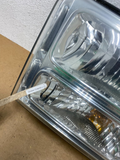 2005-2007 Ford F-250 F250 Super Duty Left Driver LH Side Headlight AE3228 DW4