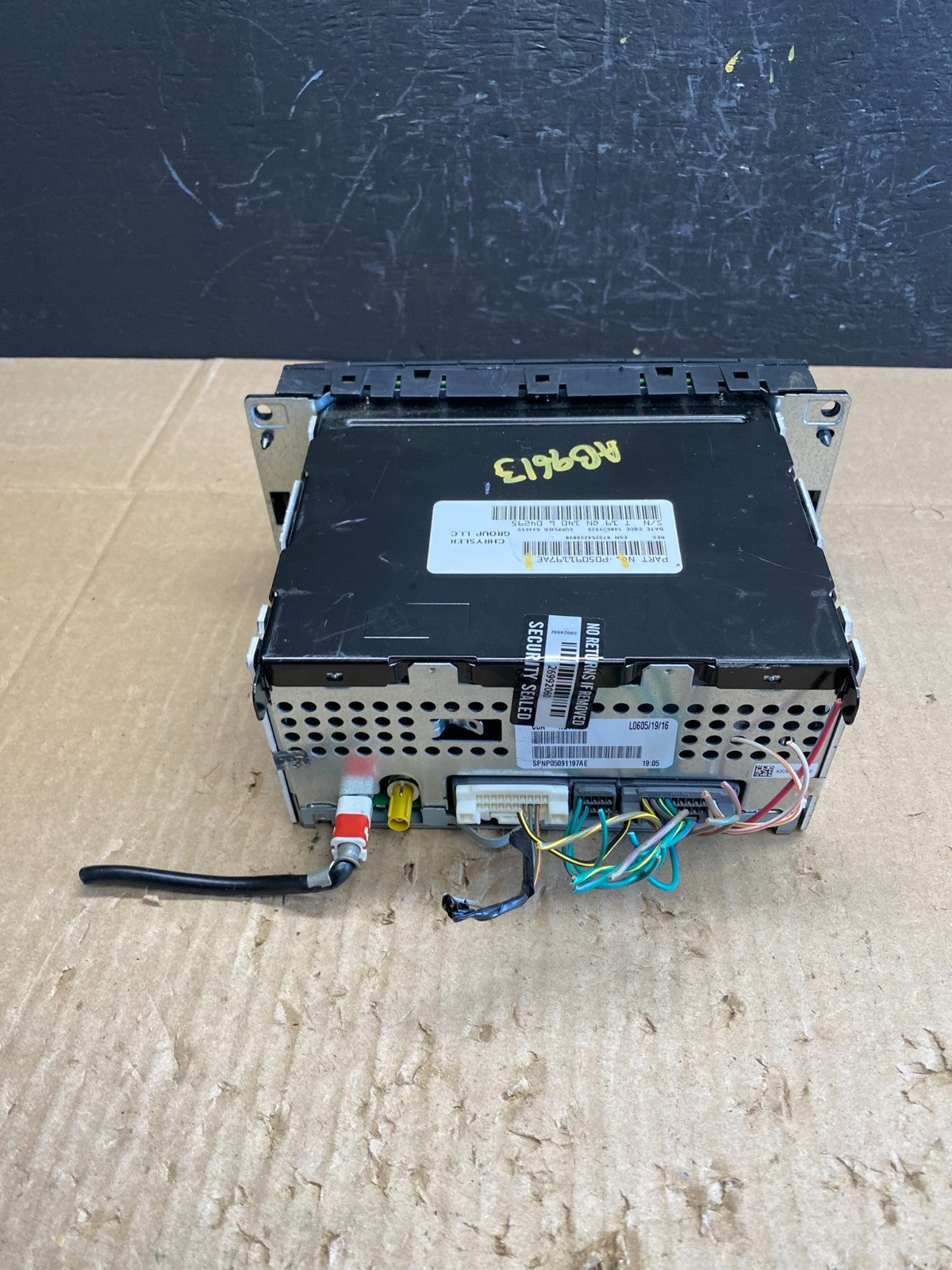 2007-2012 Chrysler Dodge Jeep Ram Radio CD MP3 AUX Receiver AB9613 DG3