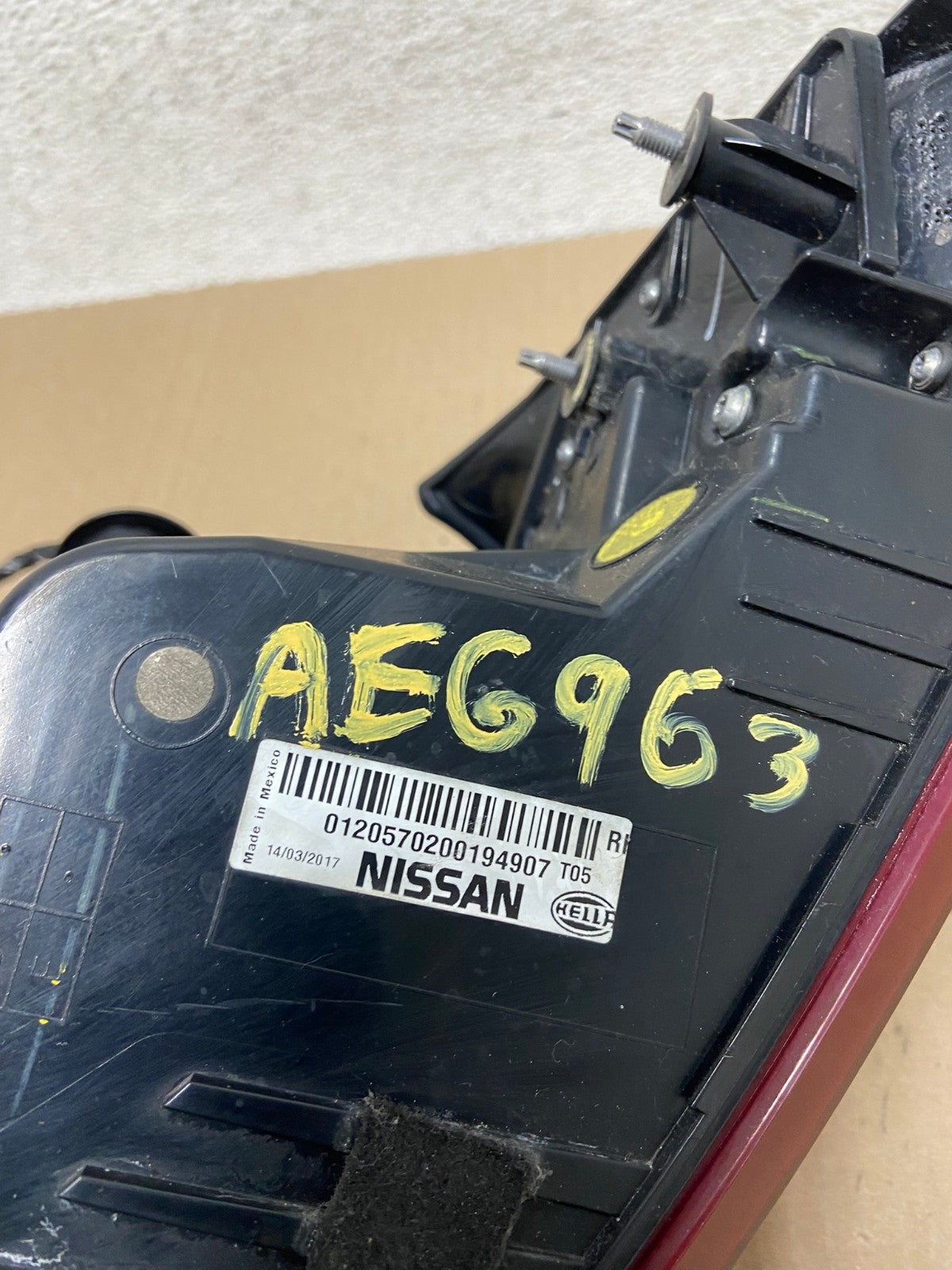 2016 2017 2018 Nissan Maxima Right Passenger RH Tail Light AE6963 LK5