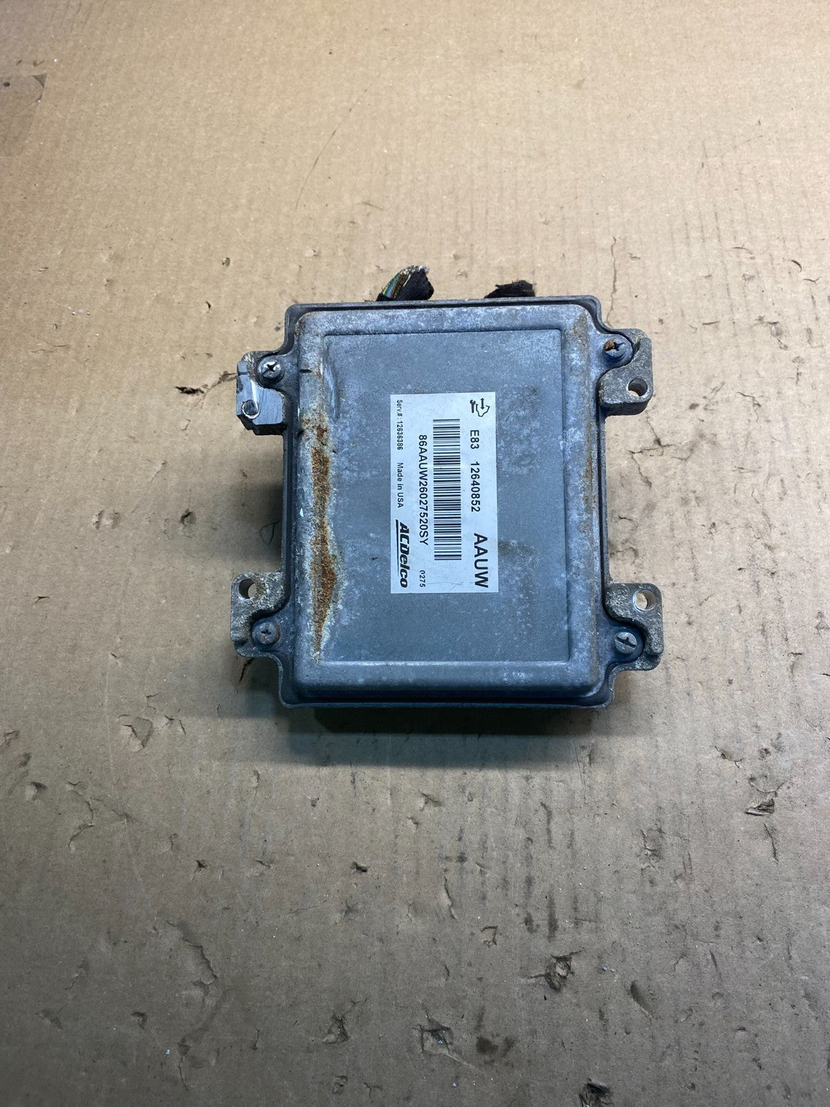 2011 Chevrolet Cruze Engine Computer Ecu Pcm Ecm Pcu Oem AC0716 DG1