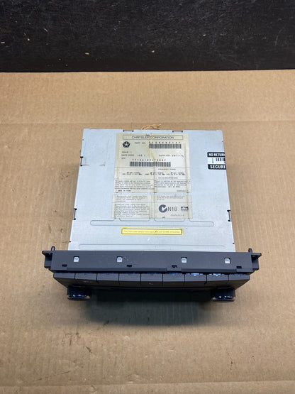 2007-2012 Chrysler Dodge Jeep Ram Radio CD MP3 AUX Receiver AG9520 DG3