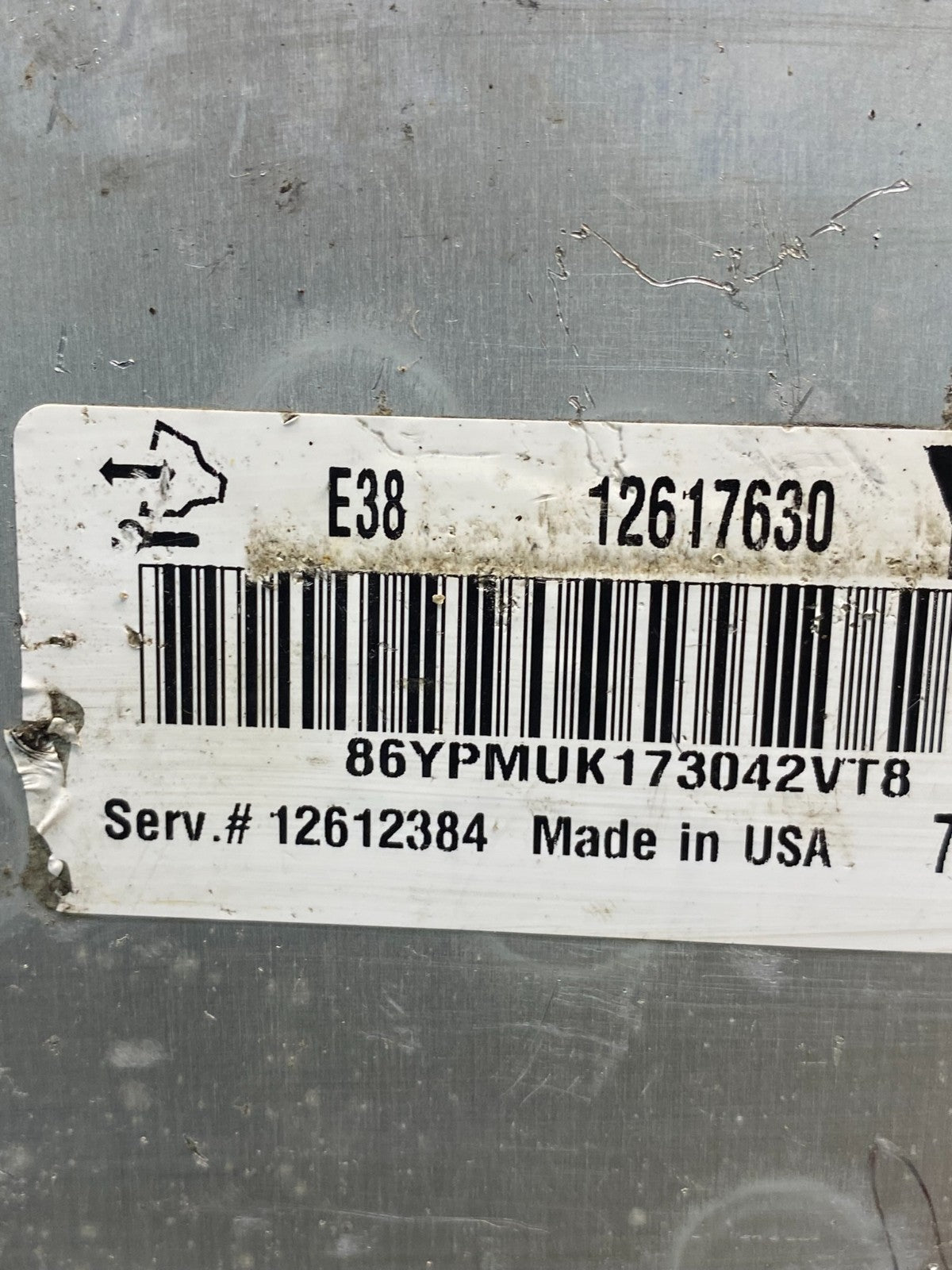 2008 2009 Chevrolet Silverado Engine Control Module ECM ECU AG9546 DW2