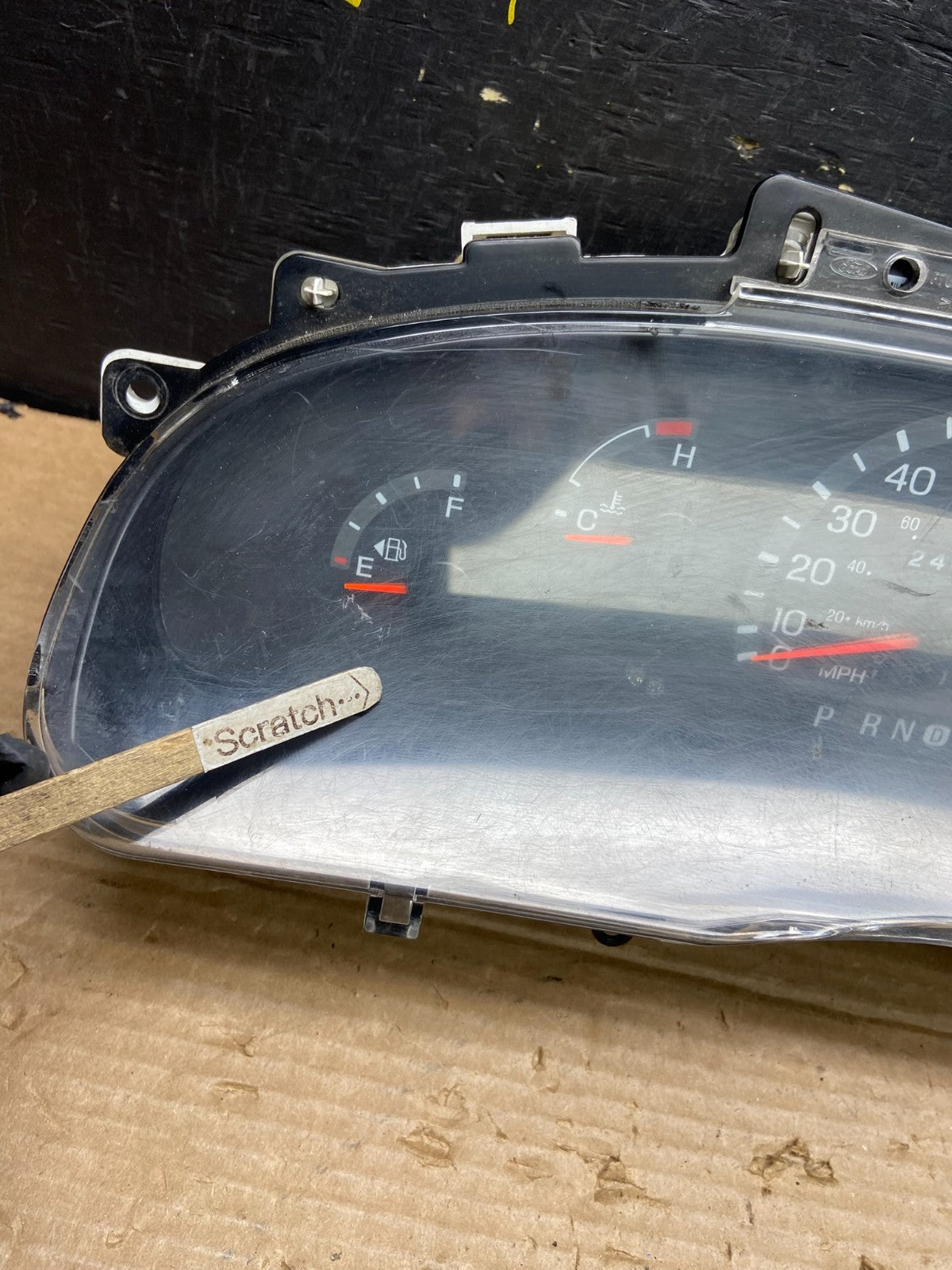1997 to 2003 Ford E350 VAN Gauge Speedometer Cluster Oem w3008 DG1