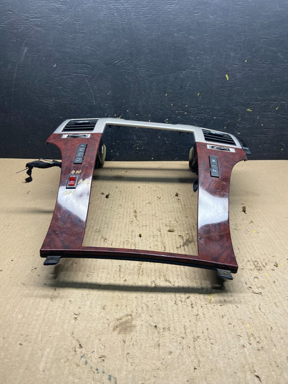 OEM 2007-2014 Cadillac Escalade Center Dash Trim Radio Bezel Vent Wood Q7168 DG1