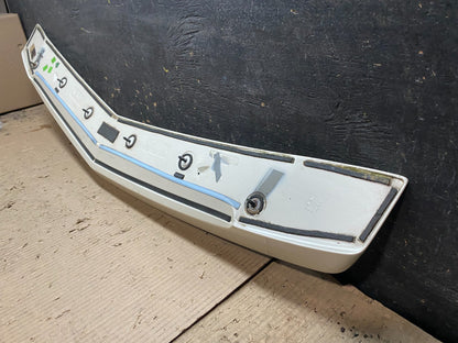 2003 to 2007 Cadillac CTS Trunk Spoiler Wing White OEM X8234 PS7