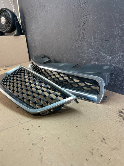 2010-2013 Chevrolet Equinox Upper Lower Set Front Chrome Grill Grille AE3667 DG1