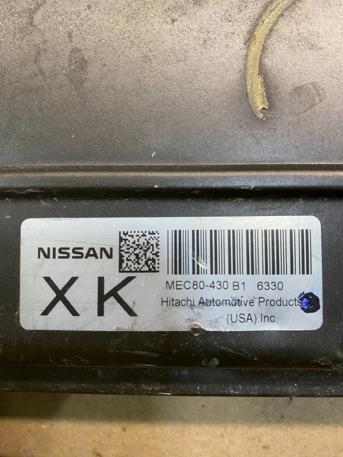 2006 Nissan Frontier Xterra 4.0L Engine Control mec80-430 b1 ac0774 DG2