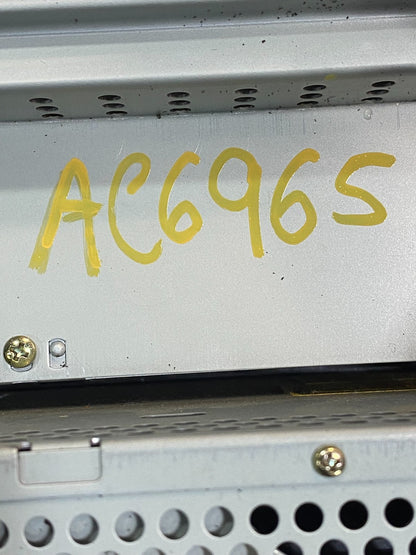 2004-2007 Jaguar XJ8 XJR Climate Control Control Radio AM/FM Panel AC6965 DG7
