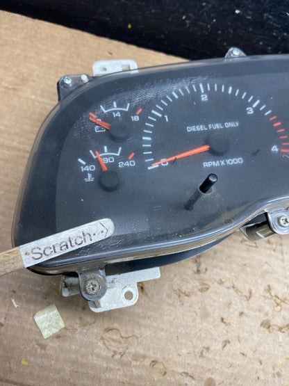 2002 Dodge Ram 2500 V10  Instrument Speedometer Gauge Cluster OEM W9824 DG4
