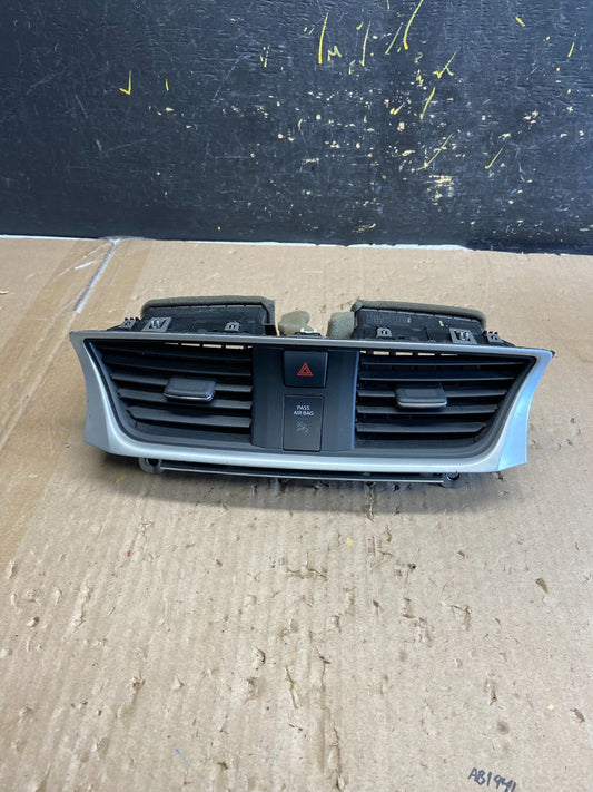 2013 to 2015 Nissan Sentra Air Vents Top Dash Center W/Hazzard Switch ab2284 DG0