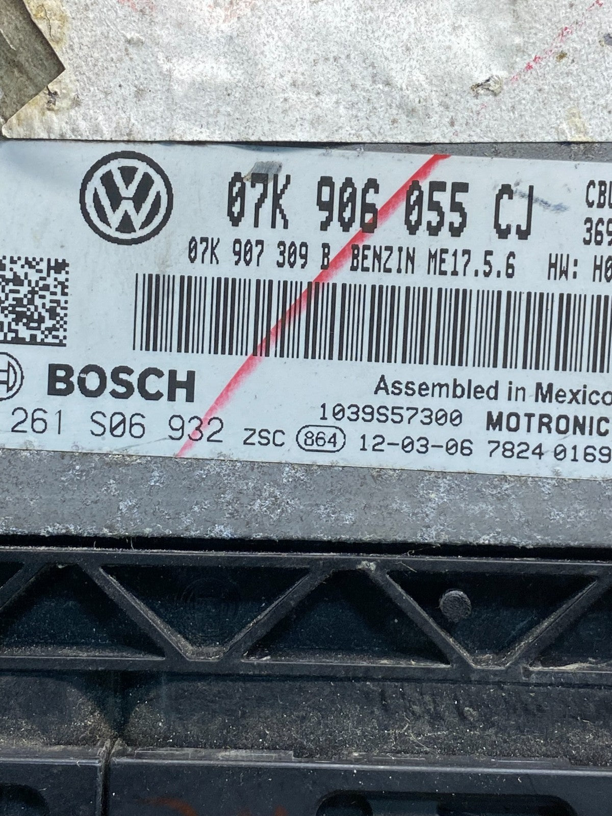 2011 - 2014 Volkswagen Jetta 2.0L Engine Computer Ecu Pcm Ecm Pcu AD5091 DG2