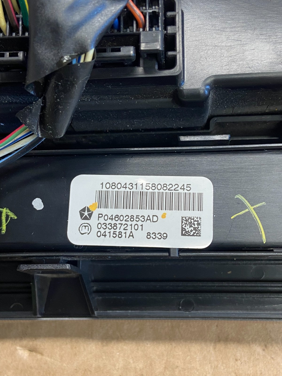 2008 to 2010 Jeep Grand Cherokee Center A/C Heater Climate Control af2491 DG5