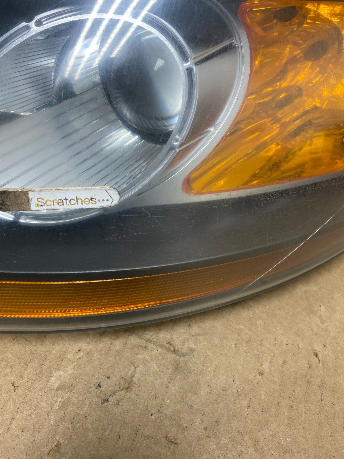 2007 2008 2009 Hyundai Santa Fe Left Driver LH Halogen Headlight AI3343 DW3