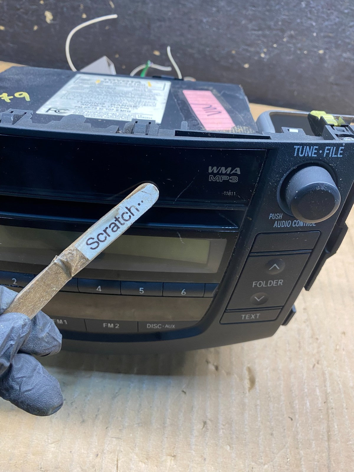 2006 to 2008 Toyota RAV4 Audio Equipment Radio Receiver AI7679 DG1