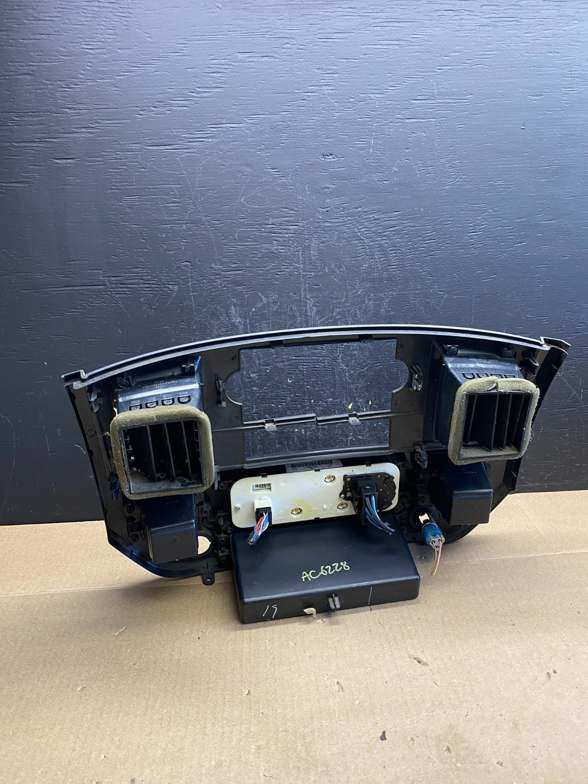 2006 to 2008 Dodge Ram Radio Climate Control A/C Heat Dash Bezel Trim AC6228 DG6