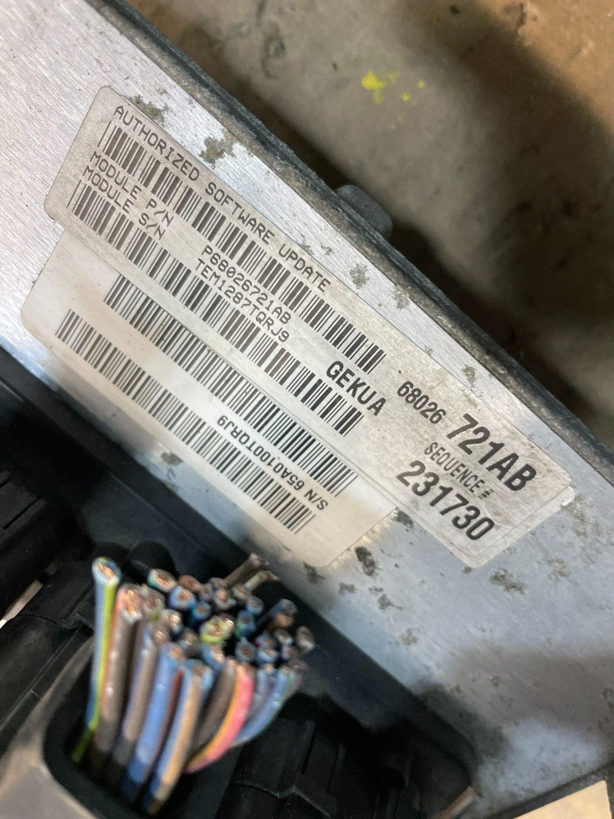 2007 Jeep Commander 4.7L Engine Computer ECU PCM OEM  u2176 DG3
