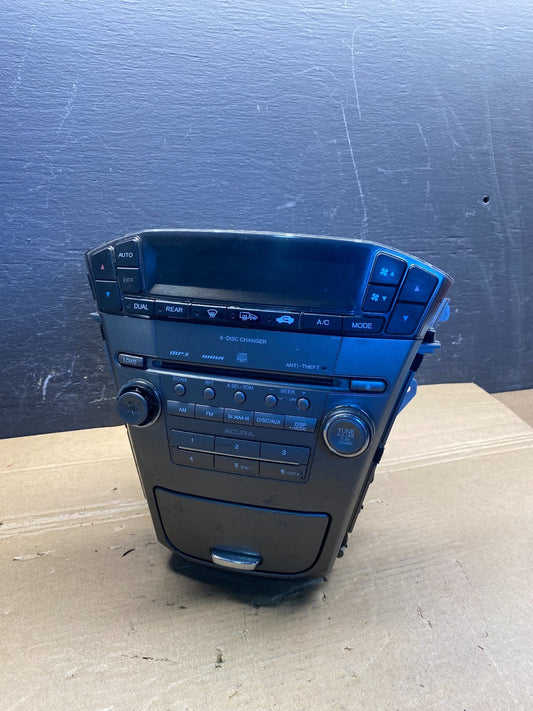 2010 to 2013 Acura Mdx Radio Stereo 6 CD Player Climate Control Pan OE AD4952 DG0