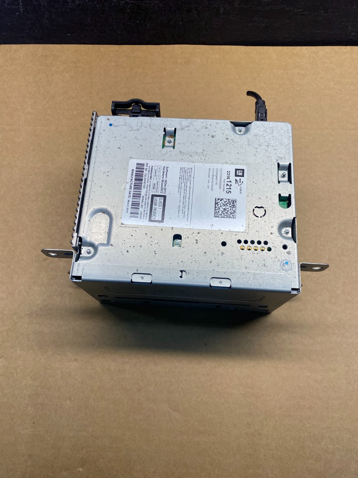 2014-2016 Chevrolet Malibu Radio CD Player Receiver Stereo Audio AM FM AC8044 DG3