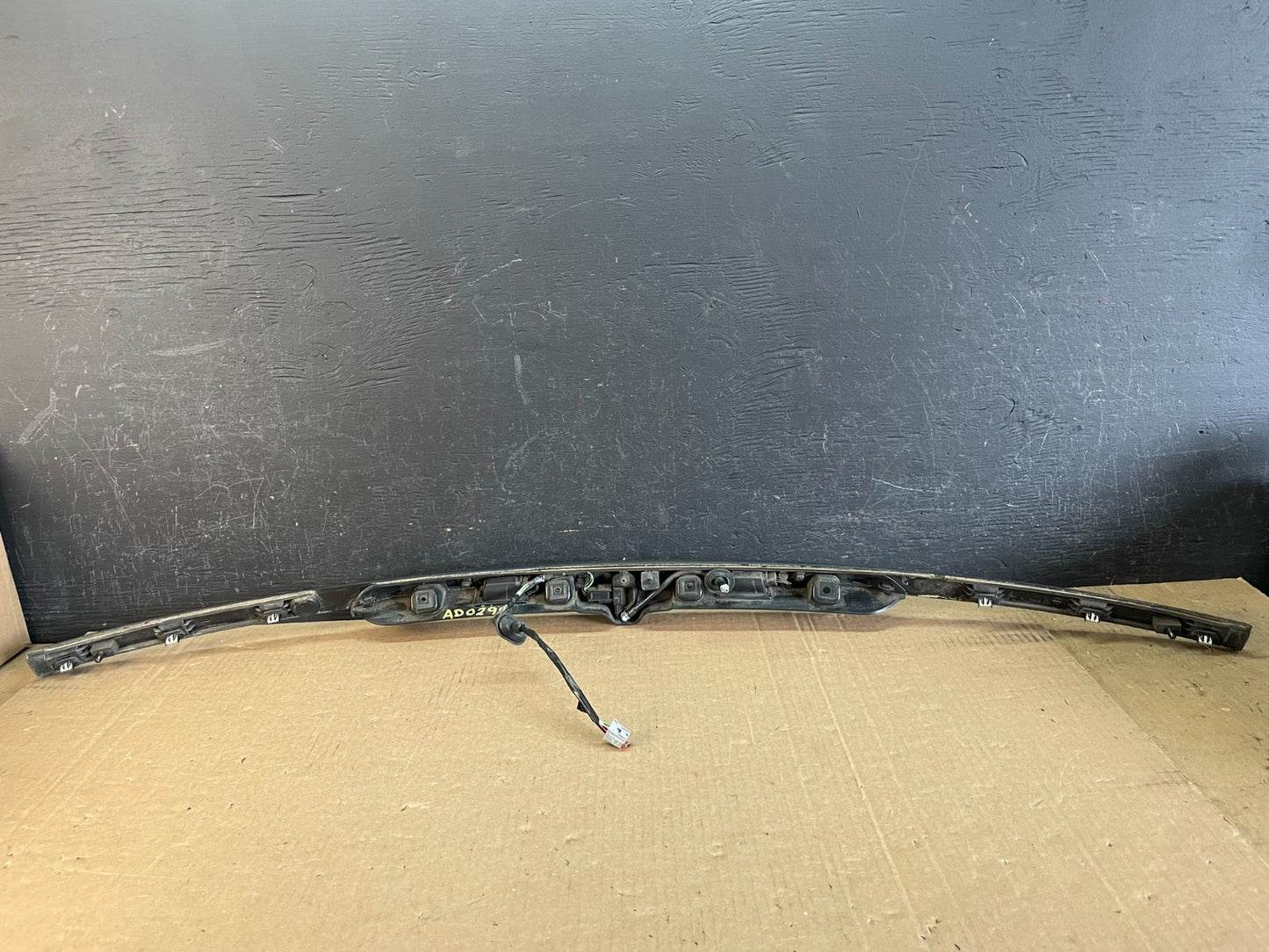 2016-2019 Ford Explorer Interceptor Rear Tailgate Molding With Camera AD0297 DG3