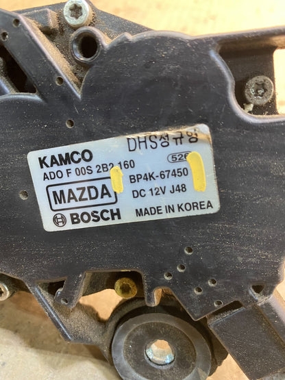 2004 to 2009 Mazda 3 Windshield Rear Wiper Motor ab0366 DG6