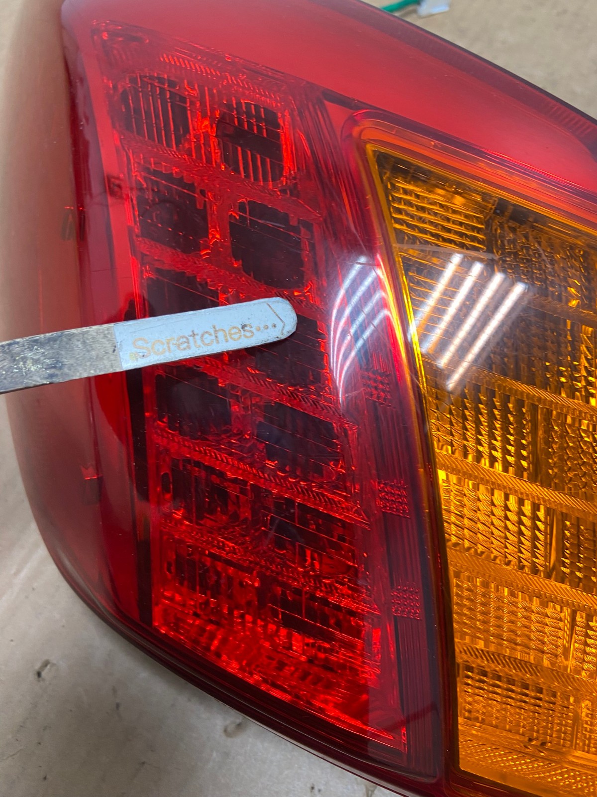 2009 2010 Nissan Murano Left Driver Lh Side Tail Light AI5530 LK3