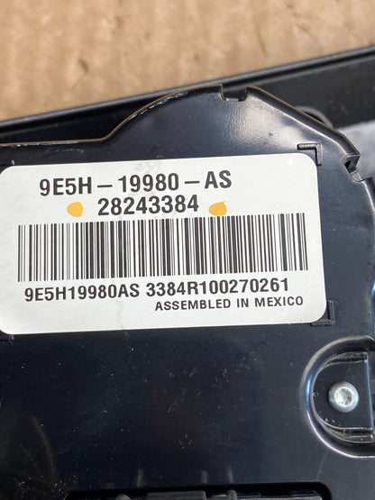 2010 to 2012 Ford Fusion Radio Climate Control A/C Control AF6461 DW5